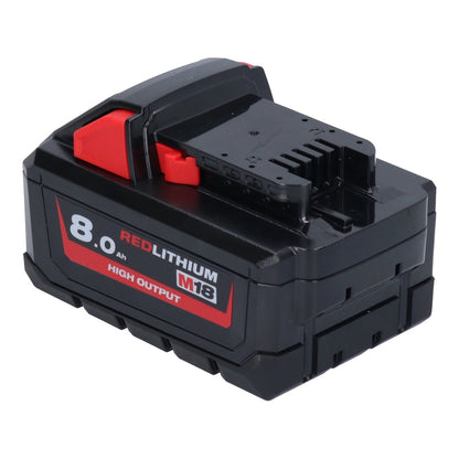 Milwaukee M18 HB8 Akku 18 V 8,0 Ah / 8000 mAh Li-Ion High Output ( 4932471070 ) mit Ladestandsanzeige - Toolbrothers