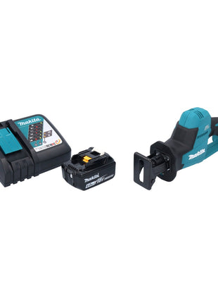 Scie alternative à batterie Makita DJR 189 RG1 18 V sans balais + 1x batterie 6,0 Ah + chargeur