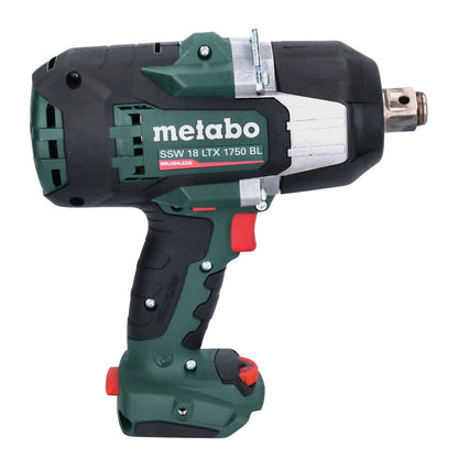 Visseuse à chocs sans fil Metabo SSW 18 LTX 1750 BL 18 V 1750 Nm 3/4" brushless (602402840) + métaBOX - sans batterie, sans chargeur