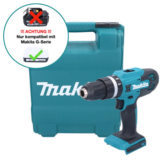 Makita HP 488 DZK perceuse à percussion sans fil 18 V 42 Nm G-Series + coffret - sans batterie, sans chargeur