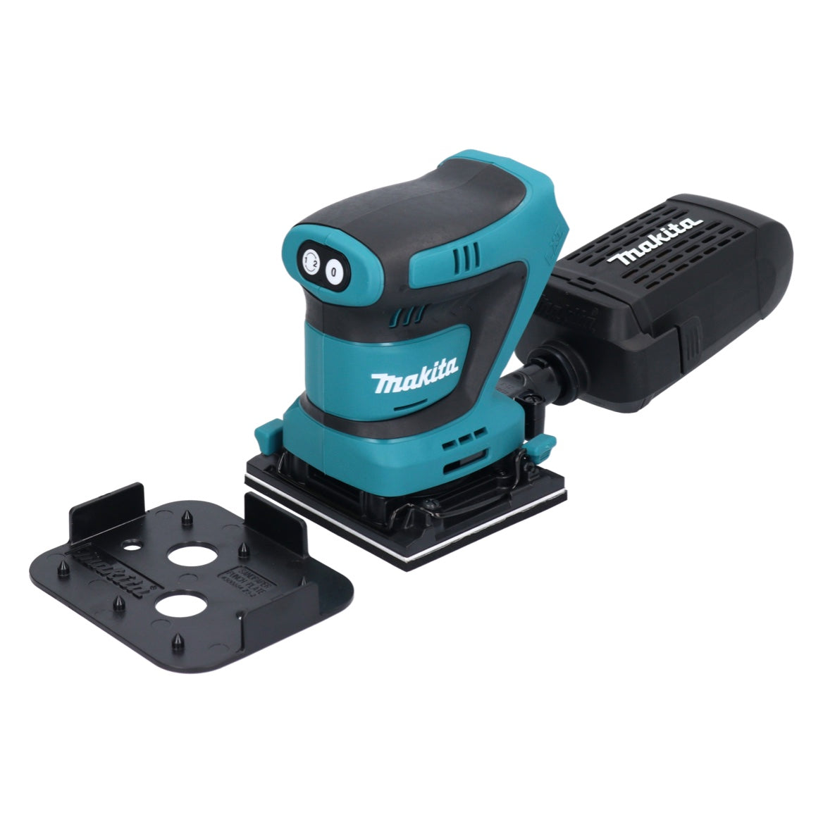 Makita DBO 481 Z ponceuse orbitale sans fil 18 V 112 x 102 mm Solo - sans batterie, sans chargeur