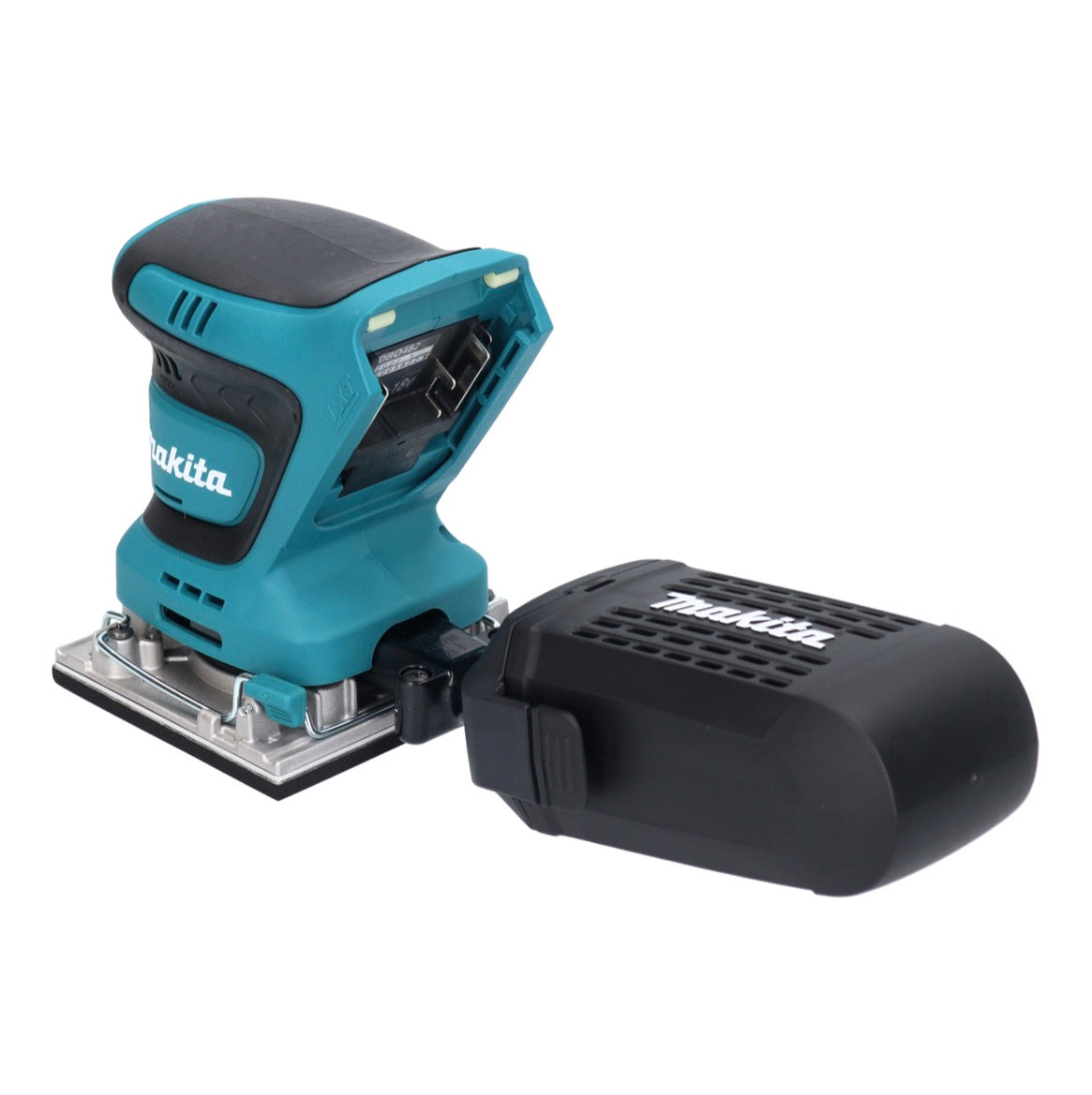 Makita DBO 482 Z ponceuse orbitale sans fil 18 V 112 x 102 mm Solo - sans batterie, sans chargeur