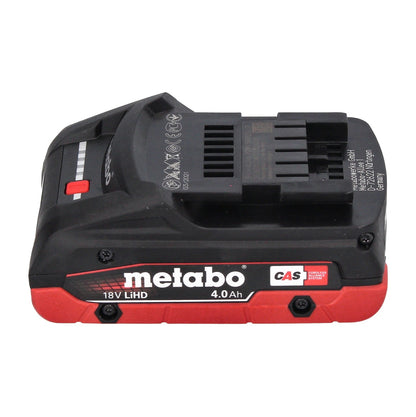 Visseuse à chocs sans fil Metabo SSW 18 LTX 1750 BL 18 V 1750 Nm 3/4" brushless + 1x batterie 4,0 Ah + metaBOX - sans chargeur