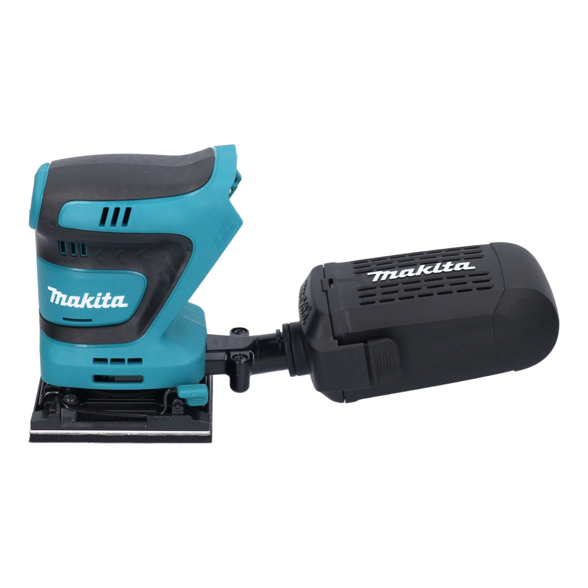 Makita DBO 480 T1 Akku Schwingschleifer 18 V 112 x 102 mm + 1x Akku 5,0 Ah - ohne Ladegerät