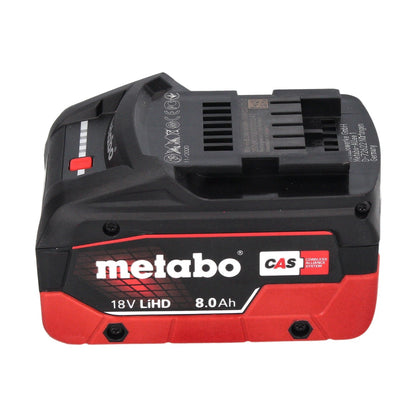 Visseuse à chocs sans fil Metabo SSW 18 LTX 1750 BL 18 V 1750 Nm 3/4" brushless + 1x batterie 8,0 Ah + metaBOX - sans chargeur