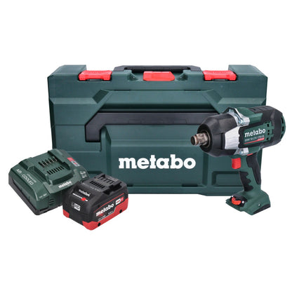 Visseuse à chocs sans fil Metabo SSW 18 LTX 1750 BL 18 V 1750 Nm 3/4" brushless + 1x batterie 8,0 Ah + chargeur + métaBOX