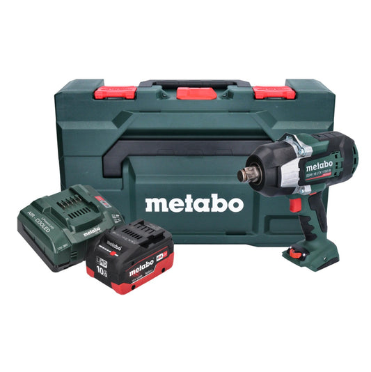 Visseuse à chocs sans fil Metabo SSW 18 LTX 1750 BL 18 V 1750 Nm 3/4" brushless + 1x batterie 10,0 Ah + chargeur + métaBOX