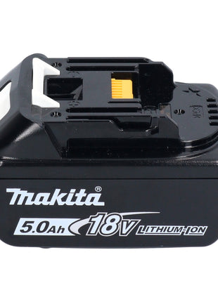 Ponceuse orbitale sur batterie Makita DBO 480 T1J 18 V 112 x 102 mm + 1x batterie 5,0 Ah + Makpac - sans chargeur