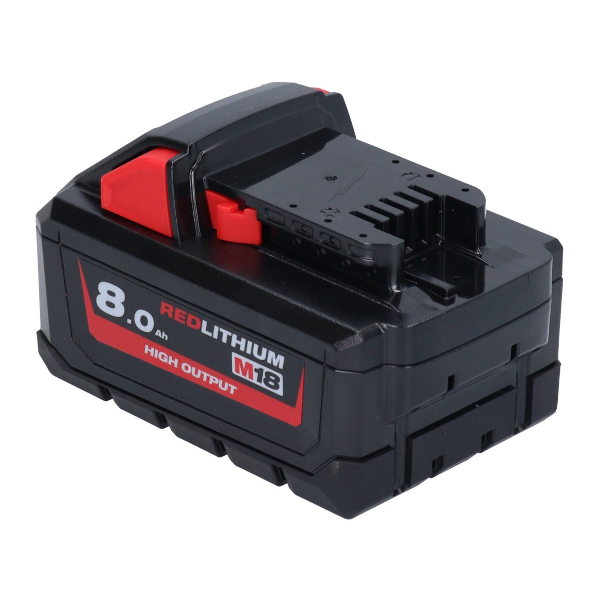 Milwaukee M18 HB8 Akku Set 2x 18 V 8,0 Ah / 8000 mAh Li-Ion High Output ( 2x 4932471070 ) mit Ladestandsanzeige - Toolbrothers