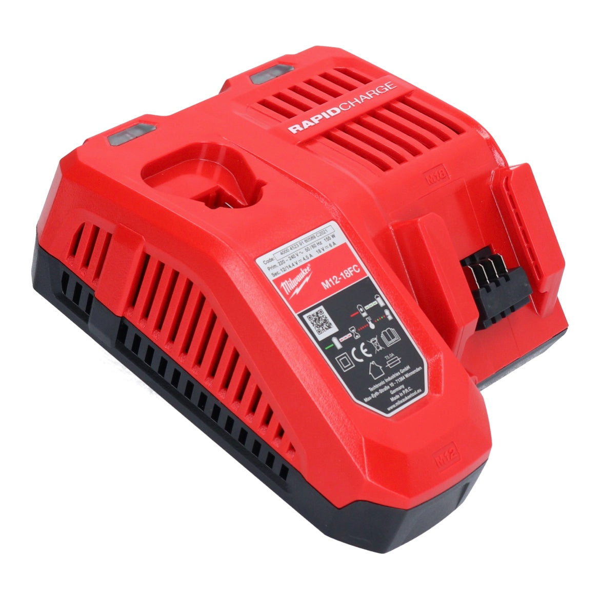 Milwaukee M18 HNRG-801 Akku Starter Set High Output 18 V + 1x HB8 Akku 8,0 Ah ( 4932471070 ) + M12-18 FC Ladegerät ( 4932451079 ) - Toolbrothers