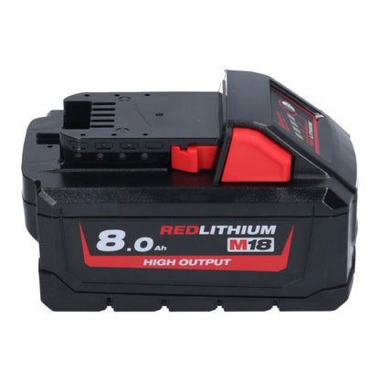 Milwaukee M18 HNRG-804 Akku Starter Set High Output 18 V + 4x HB8 Akku 8,0 Ah ( 4x 4932471070 ) + M12-18 FC Ladegerät ( 4932451079 ) - Toolbrothers