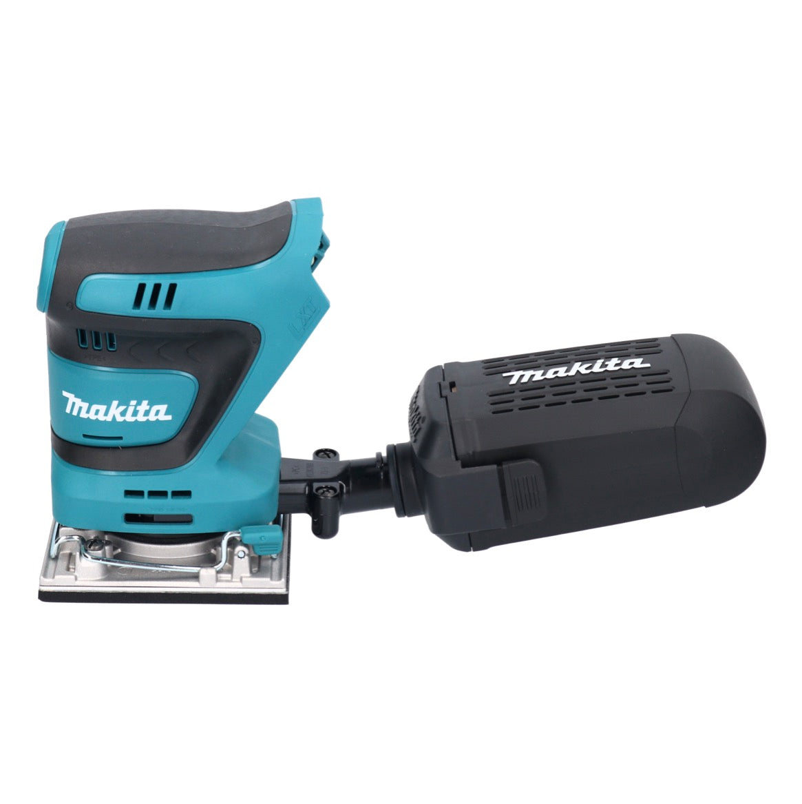 Makita DBO 482 M1 Akku Schwingschleifer 18 V 112 x 102 mm + 1x Akku 4,0 Ah - ohne Ladegerät