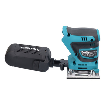 Makita DBO 482 M1 Akku Schwingschleifer 18 V 112 x 102 mm + 1x Akku 4,0 Ah - ohne Ladegerät