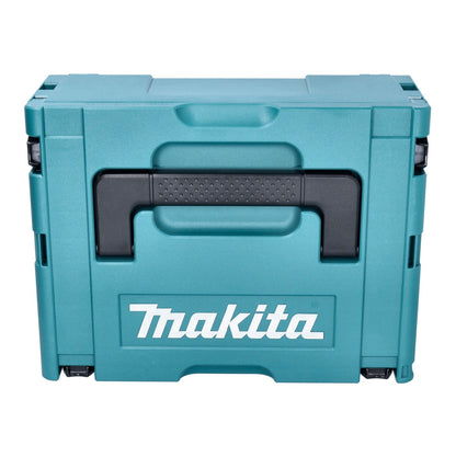 Makita DBO 482 RGJ Akku Schwingschleifer 18 V 112 x 102 mm + 2x Akku 6,0 Ah + Ladegerät + Makpac