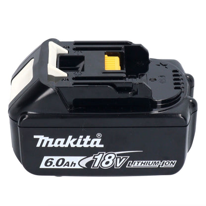 Makita DHP 453 G1X1 Akku Schlagbohrschrauber 18 V 42 Nm + 1x Akku 6,0 Ah + 74 tlg. Zubehörset + Koffer - ohne Ladegerät