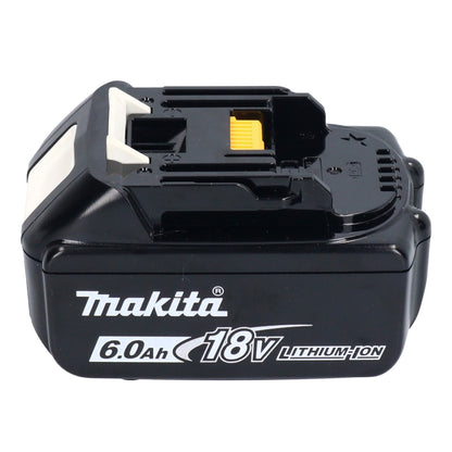 Makita DHP 482 G1X1W perceuse à percussion sans fil 18 V 62 Nm + 1x batterie 6,0 Ah + jeu d'accessoires 74 pièces + mallette - sans chargeur