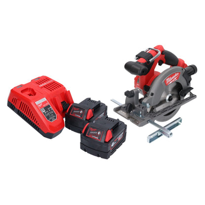 Scie circulaire sans fil Milwaukee M18 CCS55-402 18 V 165 mm + 2x batteries 4,0 Ah + chargeur