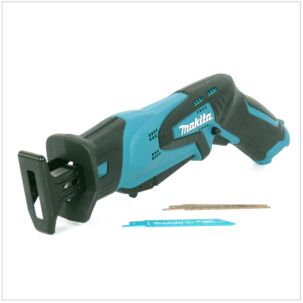 Makita JR 102 DWJ Akku-Reciprosäge 10,8 V im MAKPAC mit 2 Akkus und Ladegerät - Toolbrothers