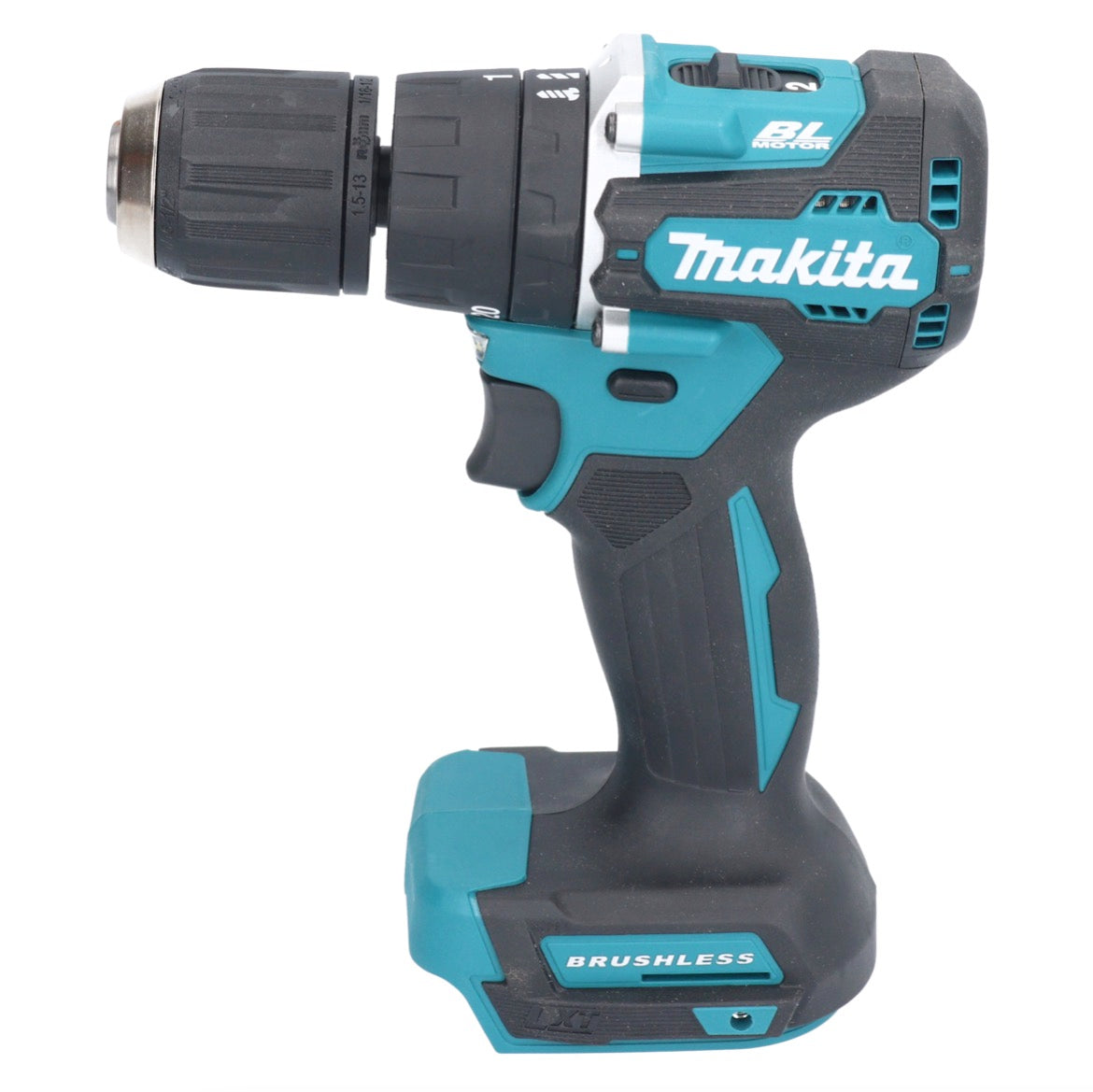 Makita DHP 487 RGX1 Akku Schlagbohrschrauber 18 V 40 Nm Brushless + 2x Akku 6,0 Ah + Ladegerät + 74 tlg. Zubehörset + Koffer