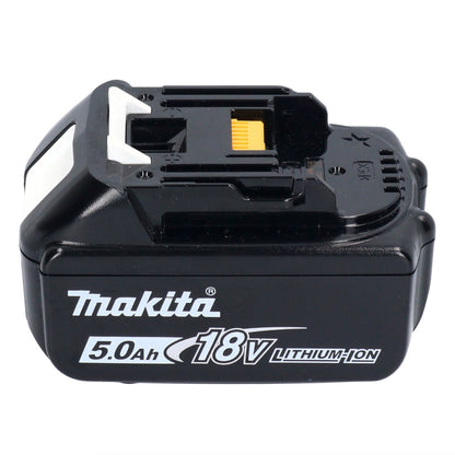 Makita DDF 453 T1X1 perceuse-visseuse sans fil 18 V 42 Nm + 1x batterie 5,0 Ah + jeu d'accessoires 74 pièces + mallette - sans chargeur