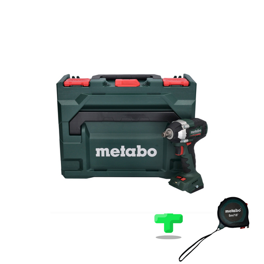 Metabo SSW 18 LT 300 BL Akku Schlagschrauber 18 V 300 Nm ( 602398840 ) Brushless + metaBOX + Metabo Maßband 5 Meter