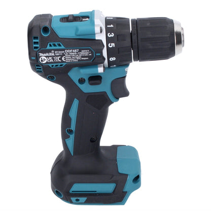 Makita DDF 487 ZJ Akku Bohrschrauber 18 V 40 Nm Brushless + Makpac - ohne Akku, ohne Ladegerät - Toolbrothers