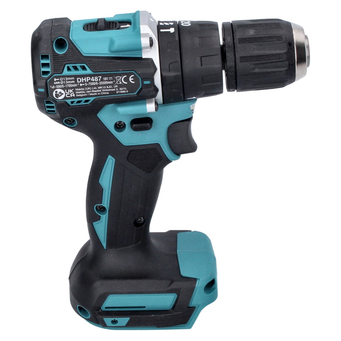 Makita DHP 487 ZJ Akku Schlagbohrschrauber 18 V 40 Nm Brushless + Makpac - ohne Akku, ohne Ladegerät - Toolbrothers