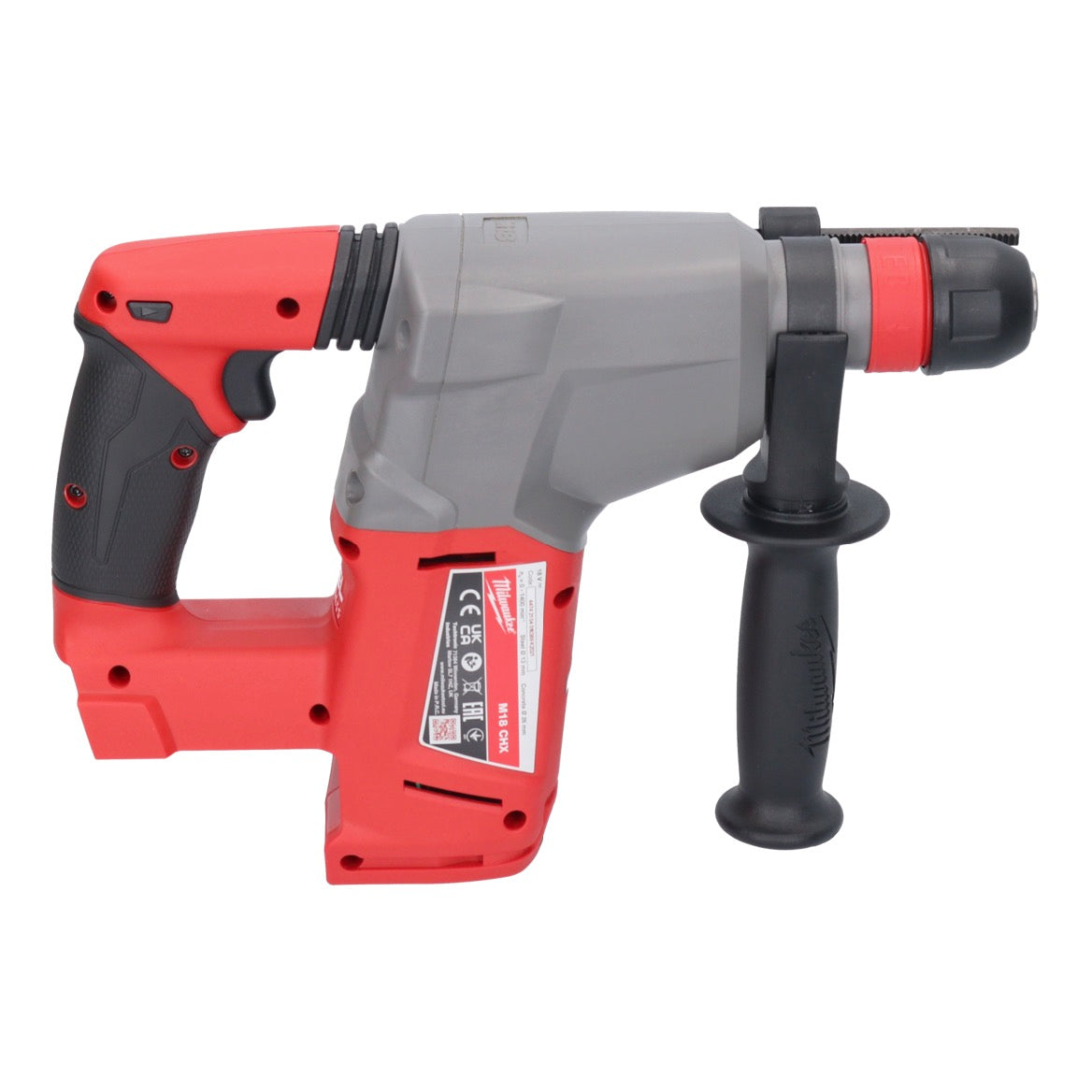 Marteau combiné à batterie Milwaukee M18 CHX-602 18 V 2,5 J SDS plus brushless + 2x batteries 6,0 Ah + chargeur