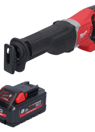 Batterie Milwaukee M18 BSX-801 Scie sabre Recipro 18 V + 1x batterie 8,0 Ah - sans chargeur