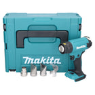 Souffleur d'air chaud sur batterie Makita DHG 181 ZJ 18 V 150 - 550°C + Makpac - sans batterie, sans chargeur