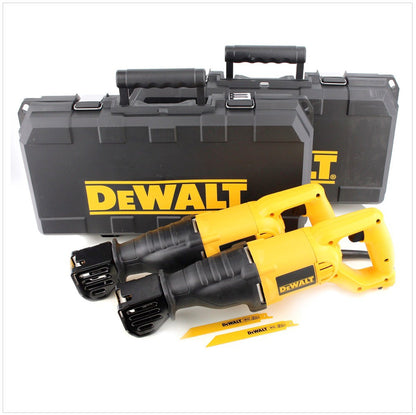 DeWalt DW 304 PKXL 2er Pack 1050 W Säbelsäge / Reciprosäge inkl. DeWalt Koffer und Sägeblatt - Toolbrothers