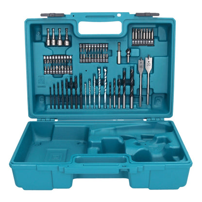 Makita DDF 453 SY1X1 perceuse-visseuse sans fil 18 V 42 Nm + 1x batterie 1,5 Ah + chargeur + jeu d'accessoires 74 pièces + mallette