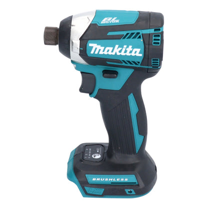 Makita DTD 154 SYX1 clé à chocs sans fil 18 V 175 Nm 1/4" sans balais + 2 batteries 1,5 Ah + chargeur + jeu d'accessoires 74 pièces + mallette