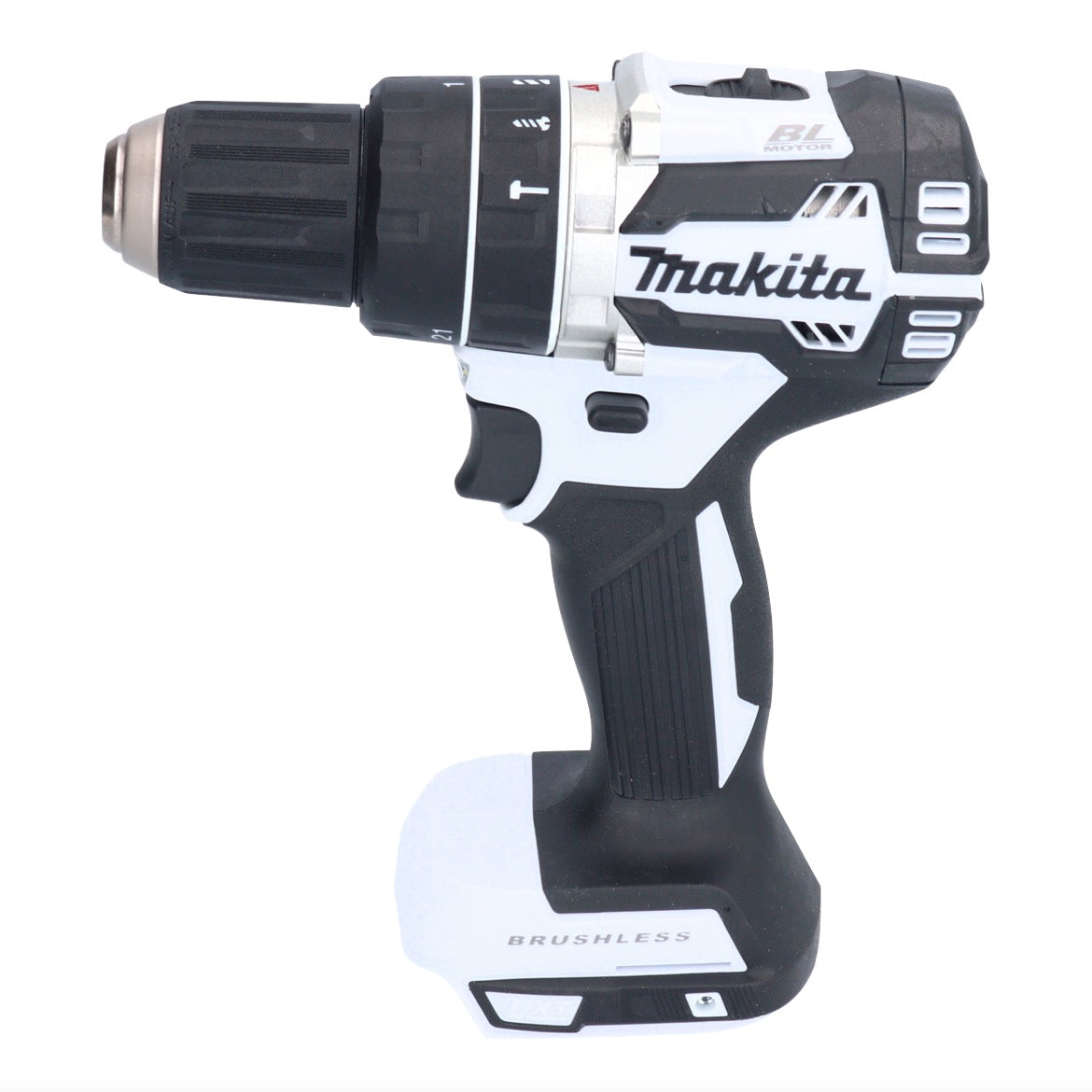 Makita DHP 484 SY1J W perceuse à percussion sans fil 18 V 54 Nm sans balais blanc + 1x batterie 1,5 Ah + chargeur + Makpac