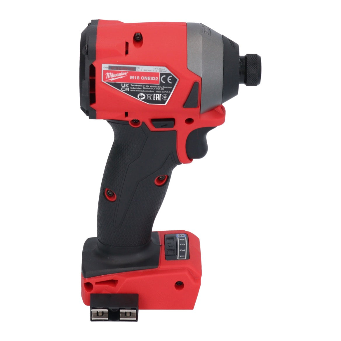 Clé à chocs sans fil Milwaukee M18 ONEID2-401 18 V 226 Nm 1/4" sans balai + 1x batterie 4,0 Ah + chargeur