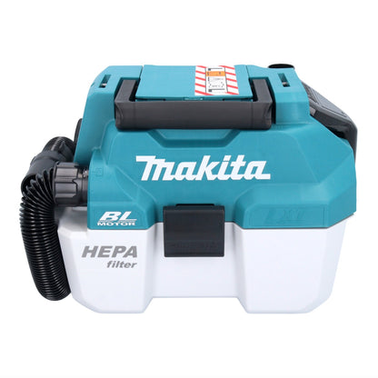 Aspirateur sans fil Makita DVC 750 LRM1 LXT 18 V 67 mbar 7,5 l sans balais + 1 batterie 4,0 Ah + chargeur