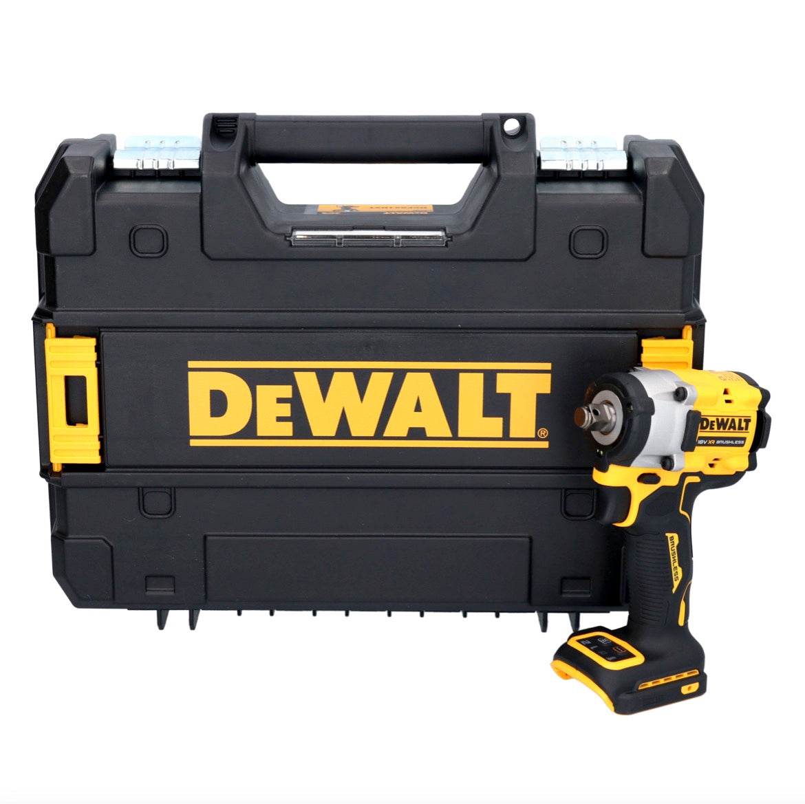 Clé à chocs sans fil DeWalt DCF 921 NT 18 V 400 Nm 1/2" brushless + TSTAK - sans batterie, sans chargeur