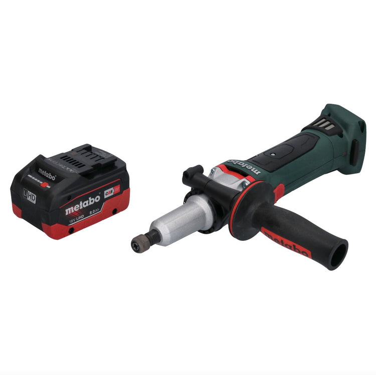 Metabo GA 18 LTX G Akku Geradschleifer 18 V 6 mm + 1x Akku 8,0 Ah - ohne Ladegerät - Toolbrothers