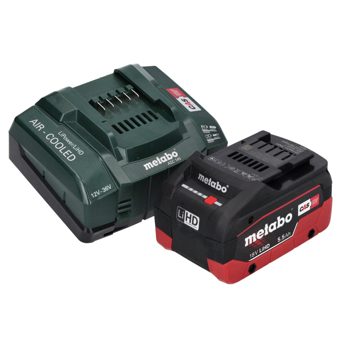 Visseuse à chocs sans fil Metabo SSW 18 LT 300 BL 18 V 300 Nm sans balais + 1x batterie 5,5 Ah + chargeur + métaBOX