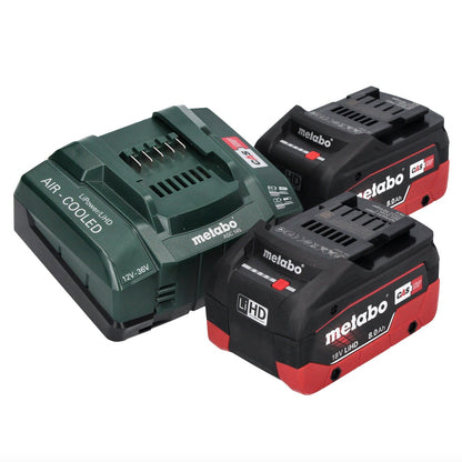 Metabo SSW 18 LT 300 BL Akku Schlagschrauber 18 V 300 Nm Brushless + 2x Akku 8,0 Ah + Ladegerät + metaBOX