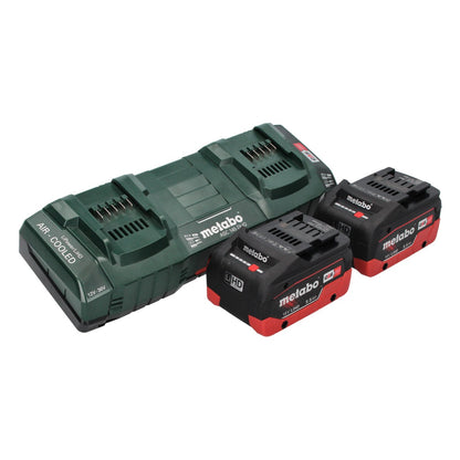 Metabo MS 36-18 LTX BL 40 Akku Kettensäge 36 V ( 2x 18 V ) 40 cm 22 m/s Brushless + 2x Akku 5,5 Ah + Doppel Ladegerät - Toolbrothers