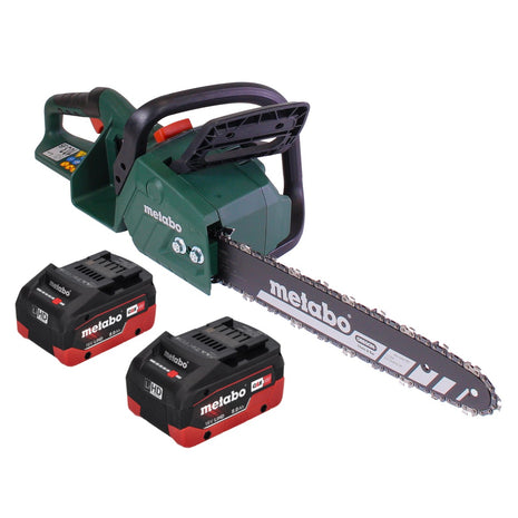 Metabo MS 36-18 LTX BL 40 Akku Kettensäge 36 V ( 2x 18 V ) 40 cm 22 m/s Brushless + 2x Akku 8,0 Ah - ohne Ladegerät - Toolbrothers