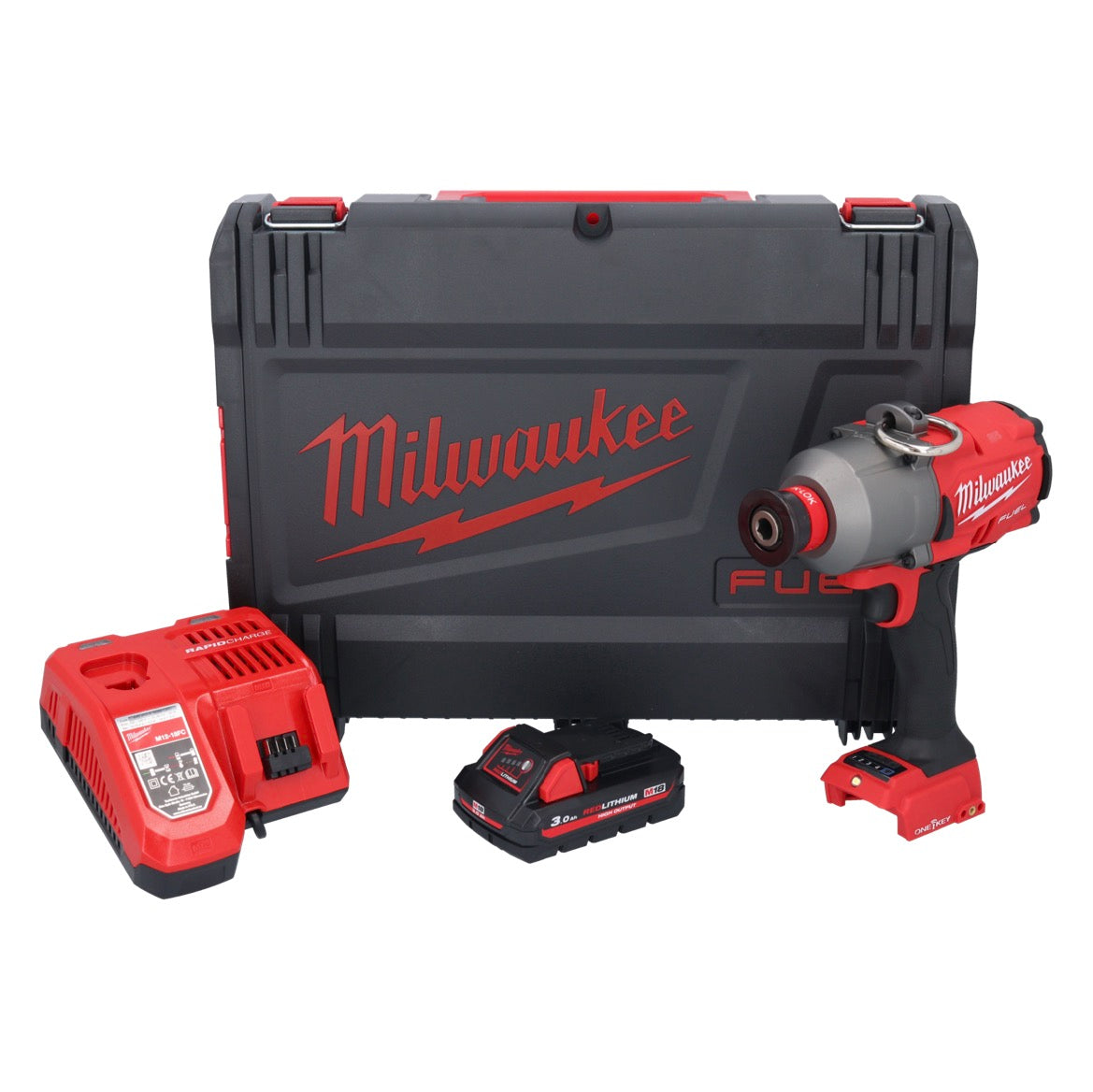 Milwaukee M18 ONEFHIWH716-301X Akku Schlagschrauber 18 V 1017 Nm 7/16" Brushless + 1x Akku 3,0 Ah + Ladegerät + HD Box - Toolbrothers