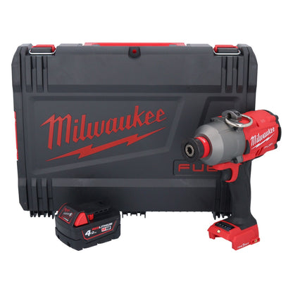 Clé à chocs sans fil Milwaukee M18 ONEFHIWH716-401X 18 V 1017 Nm 7/16" brushless + 1x batterie 4,0 Ah + boîtier HD - sans chargeur