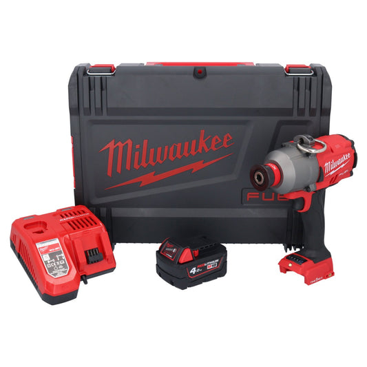 Clé à chocs sans fil Milwaukee M18 ONEFHIWH716-401X 18 V 1017 Nm 7/16" brushless + 1x batterie 4,0 Ah + chargeur + boîtier HD