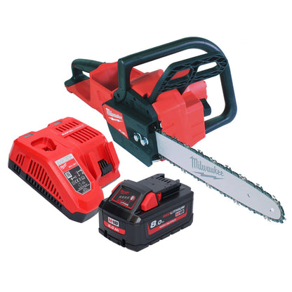 Tronçonneuse à batterie Milwaukee M18 FCHS35-801 18 V 35 cm 12,4 m/s + 1x batterie 8,0 Ah + chargeur