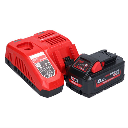 Tronçonneuse à batterie Milwaukee M18 FCHS35-801 18 V 35 cm 12,4 m/s + 1x batterie 8,0 Ah + chargeur