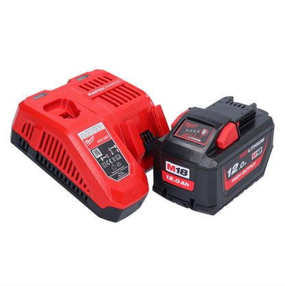 Milwaukee M18 FCHS35-121 Akku Kettensäge 18 V 35 cm 12,4 m/s ( 4933479899 )+ 1x Akku 12,0 Ah + Ladegerät