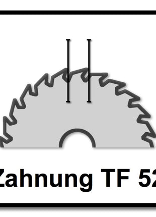 Festool Kreissägeblatt Laminate/HPL HW TF 152 168 x 1,8 x 20 PW16 ( 205766 ) für TS 60 K, CSC-SYS 50 - Toolbrothers