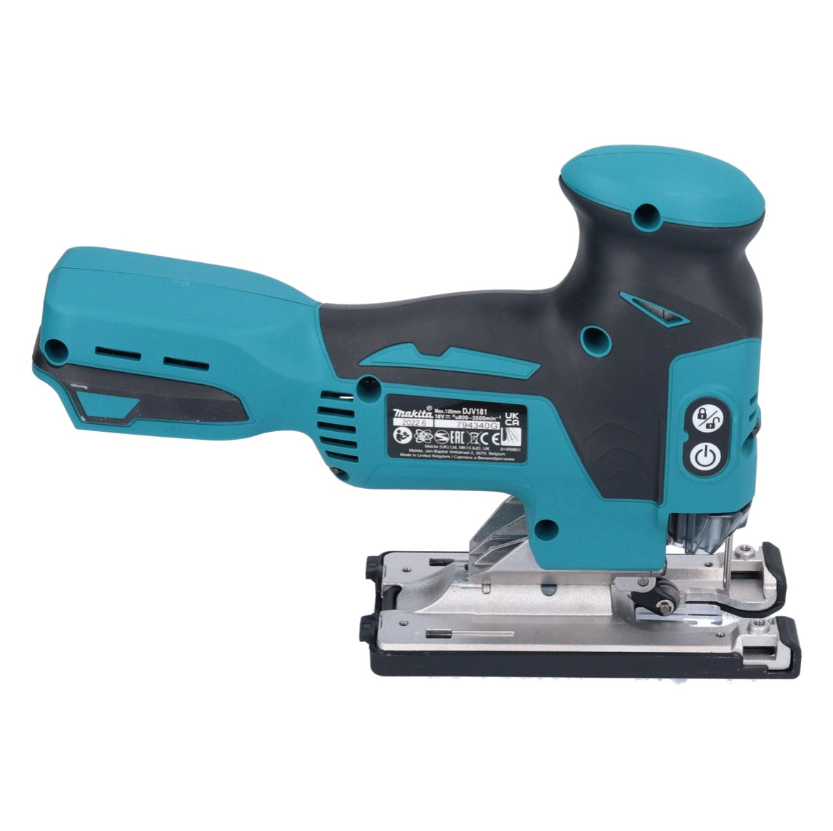 Makita DJV 181 Z scie sauteuse sans fil 18 V sans balais + jeu de 5 lames de scie sauteuse - sans batterie, sans chargeur